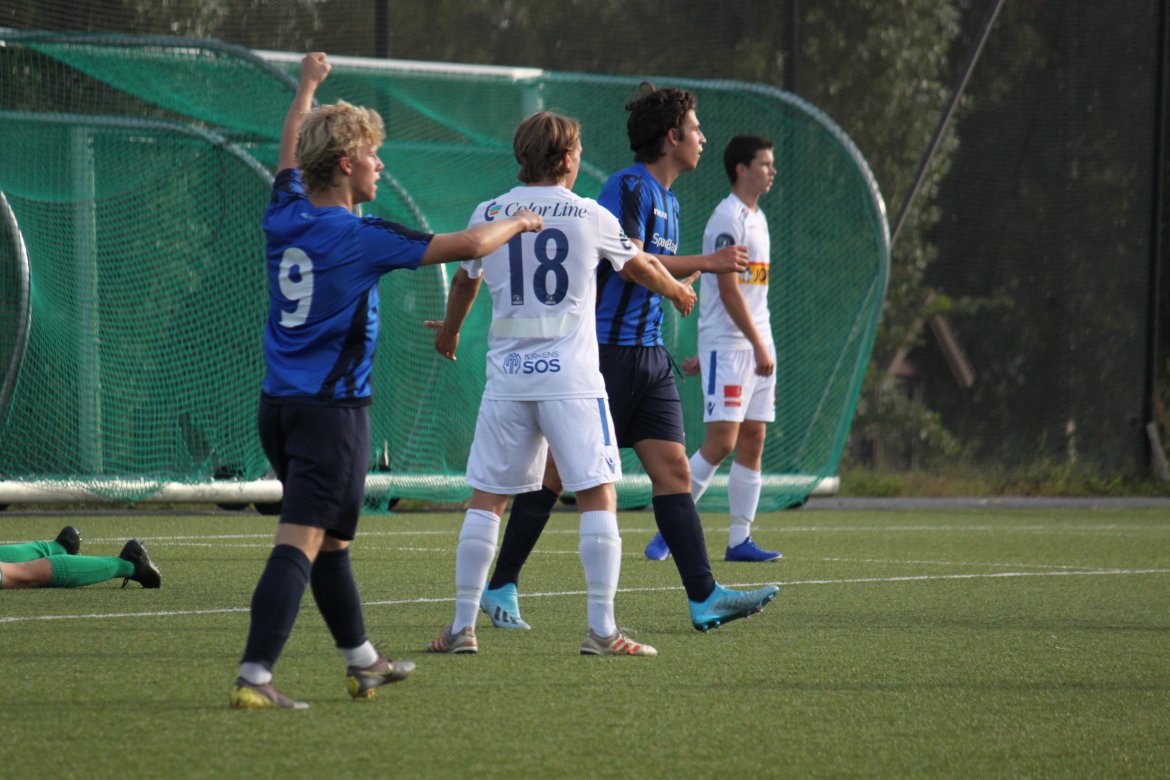 1-0 etter scoring av Miller