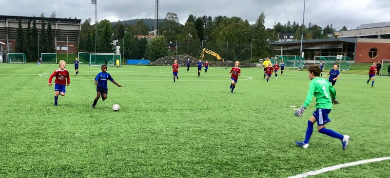 En av de fire 09-spillerne i angrep