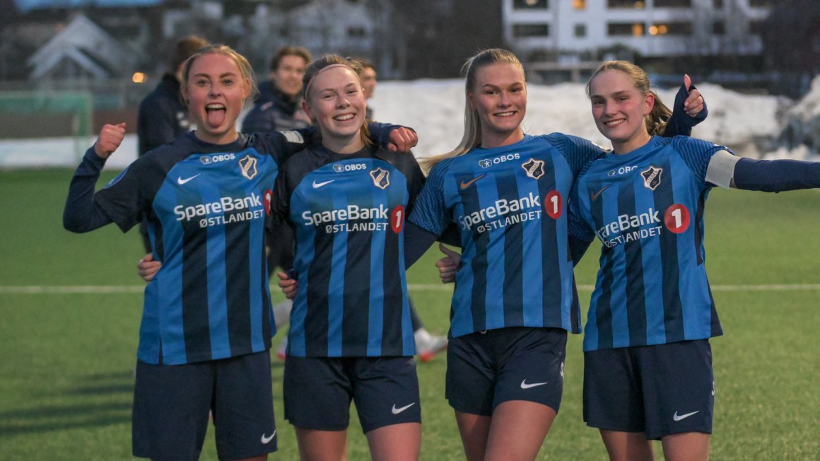 - Jentene hever seg ekstremt fint i dag