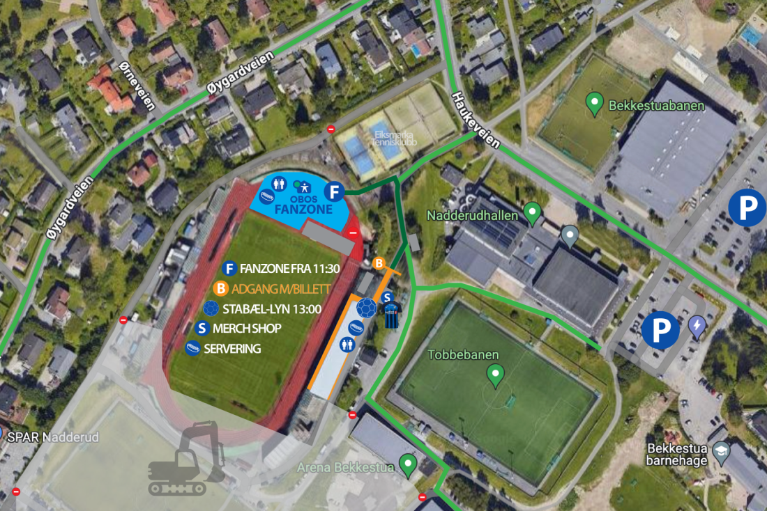 OBOS Fanzone, grilling og Stabæk - Lyn - Velkommen på Nadderud!