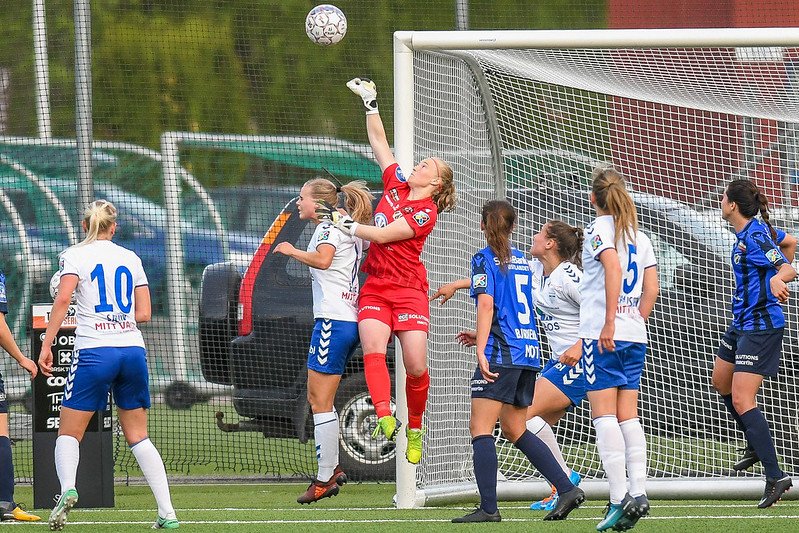 Melenie under Kolbotn - Stabæk i 2018