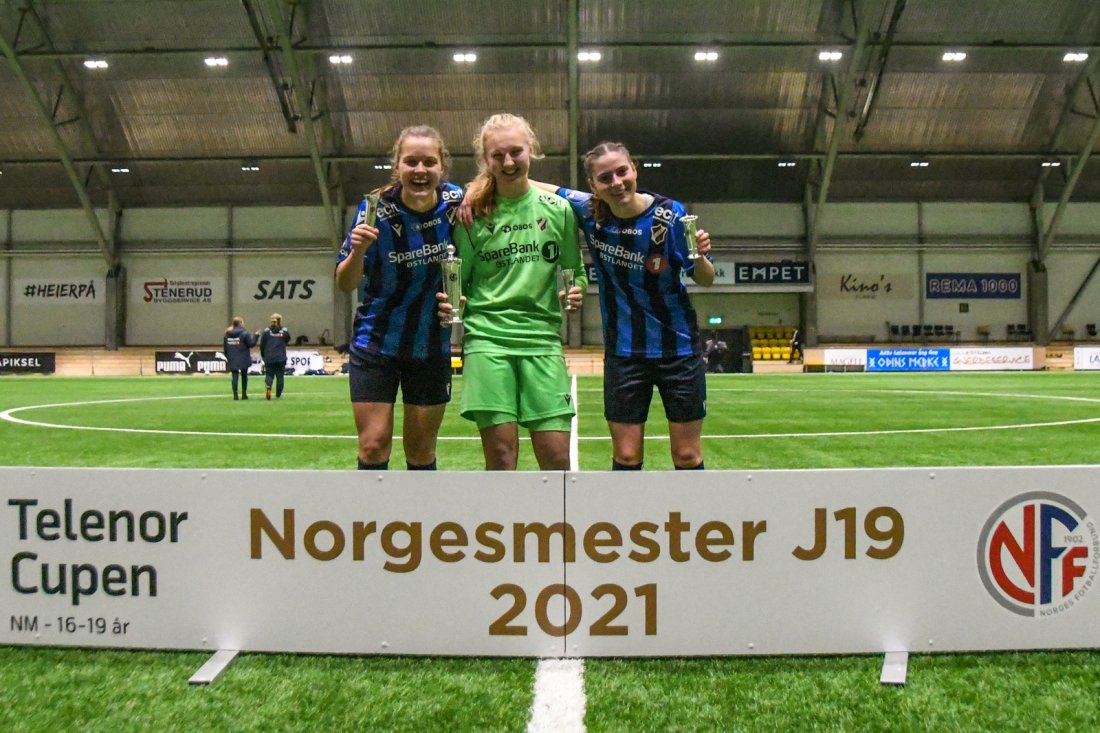 Nybakte Norgessmestere: Sunniva, Iris og Smilla