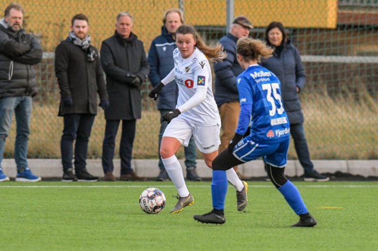 #14 Kaja Aasly Haartveit, preseason 2020 mot Sandefjord