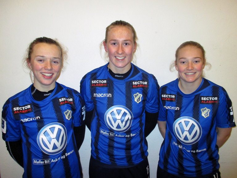 f.v: Cornelia, Kamilla og Melenie