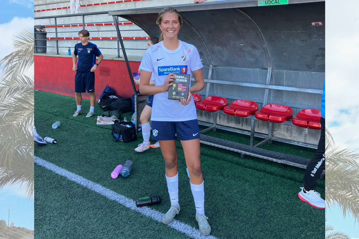 Julie Kobro ble Player of the Match
