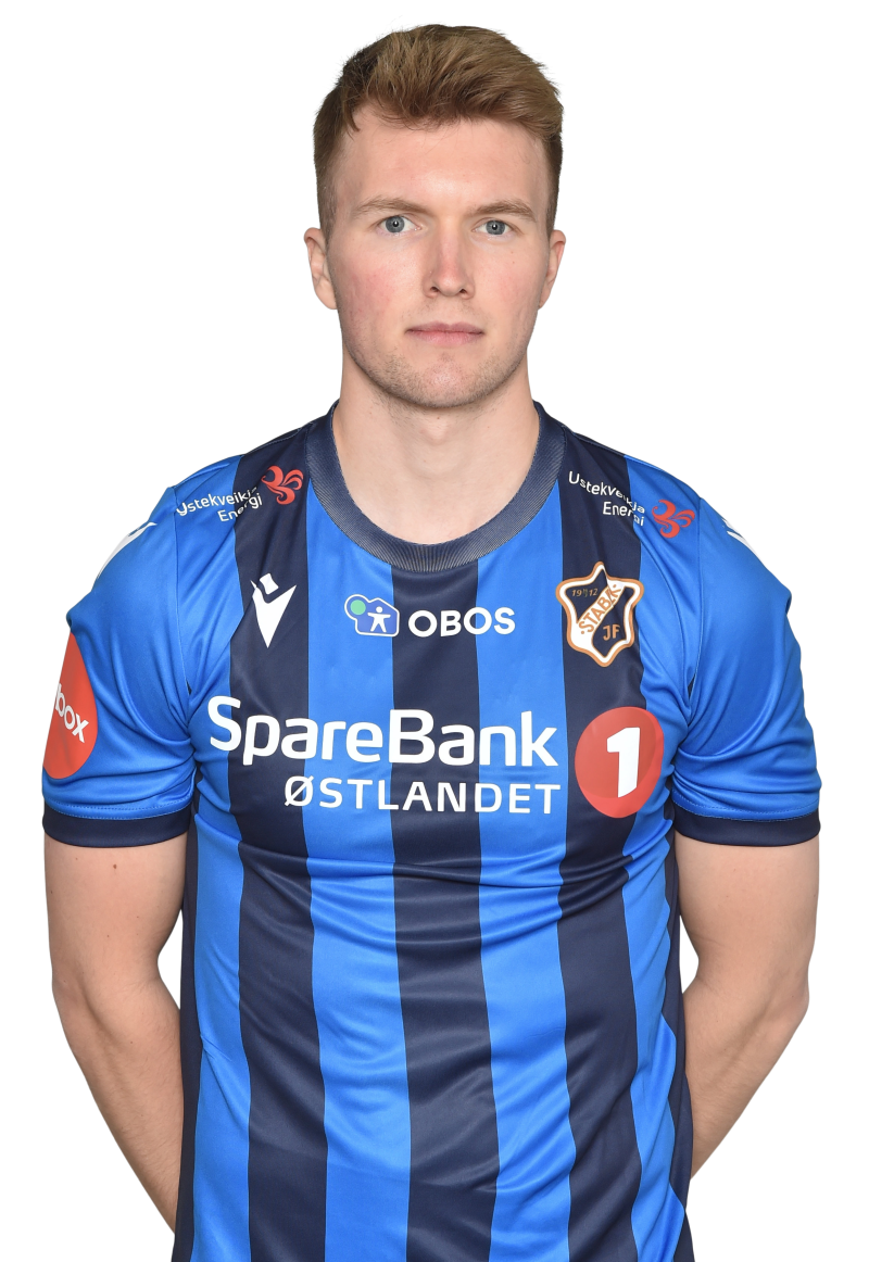 Jesper Isaksen i Stabæks nye hjemmedrakt. 