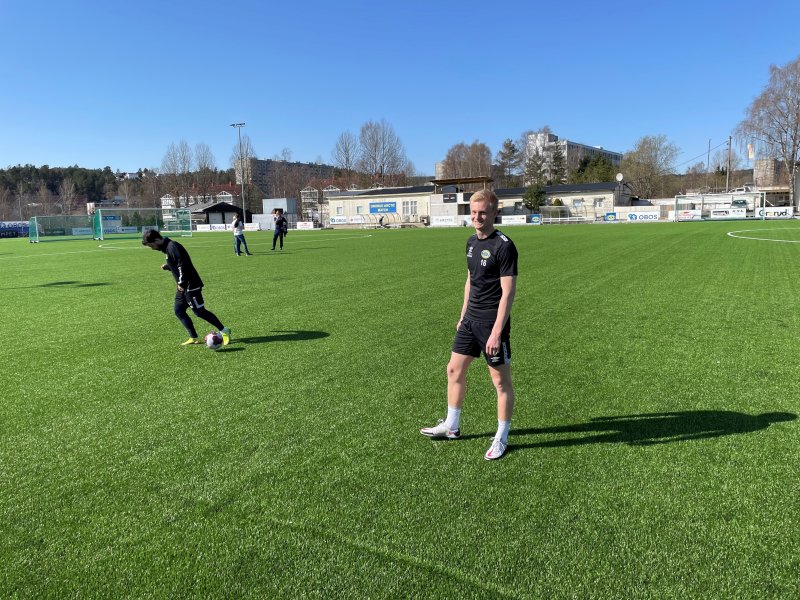 Oscar Aga dro fra Stabæk til Grorud og nyter stor suksess på østkanten.&nbsp;