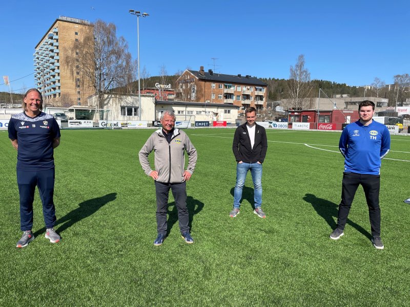 F.v: Torgeir Bjarmann, Richard Pedersen, Eirik Kjønø og Torgeir Helgen