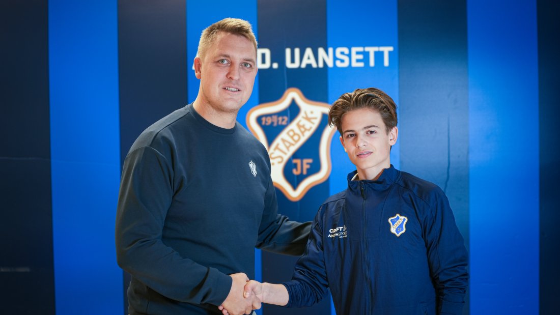 Akademisjef Gard Holme og William Ingebrigtsen