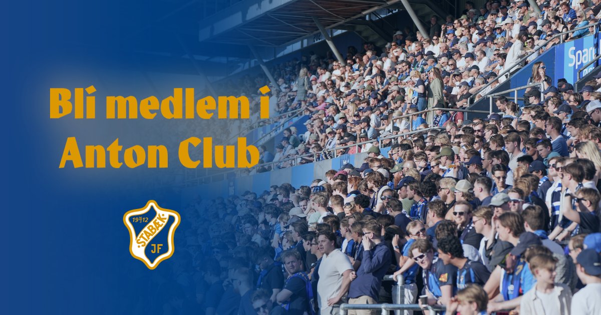 Bli medlem i Anton Club knyttet til Stabæk Fotball / Stabæk
